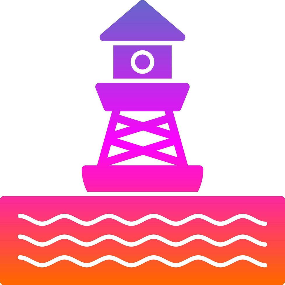 Buoy Vector Icon Design