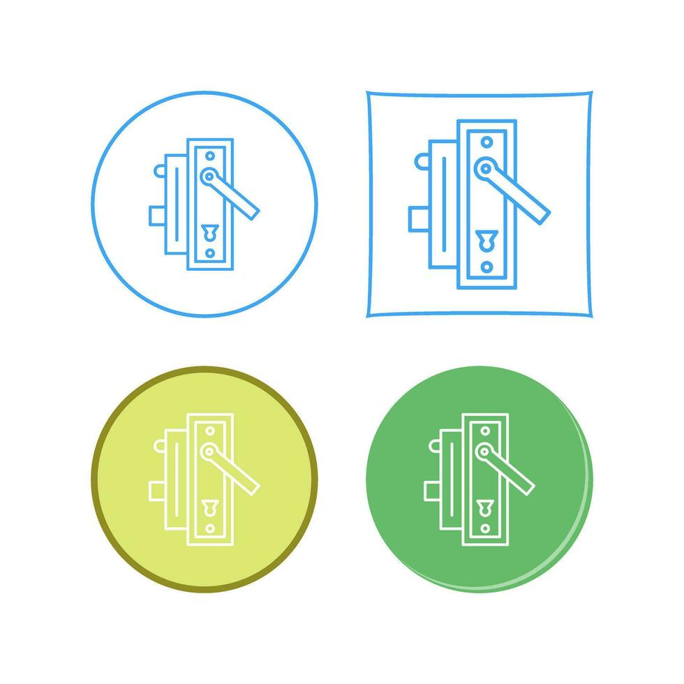 Door Handle Vector Icon