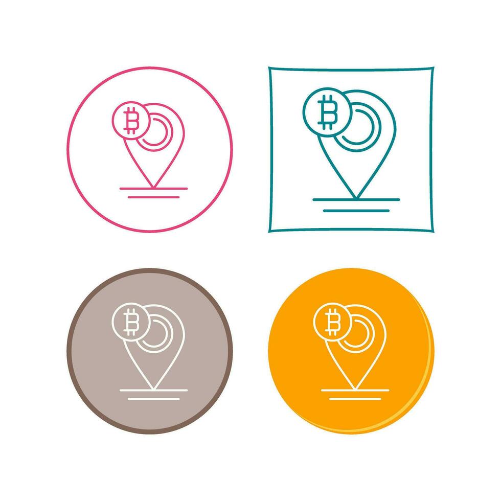 Bitcoin Placeholder Vector Icon