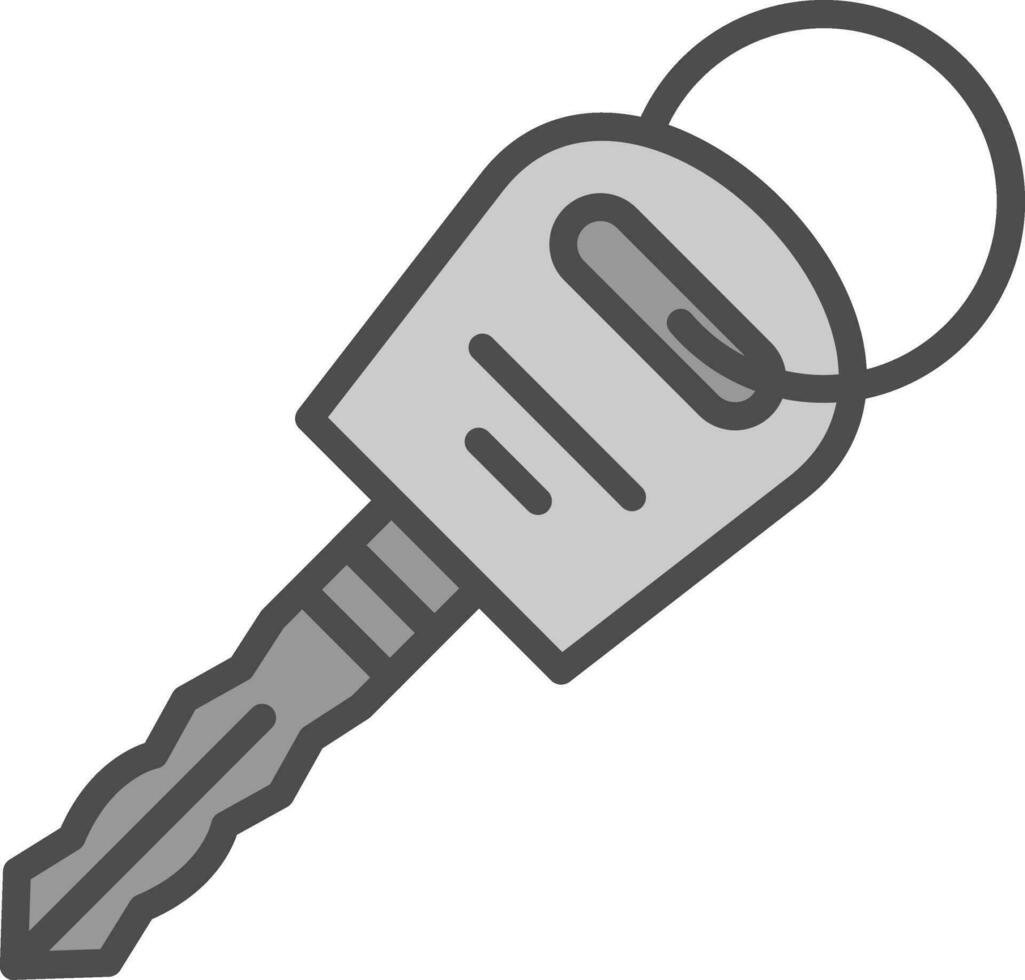 Car key Vector Icon Design