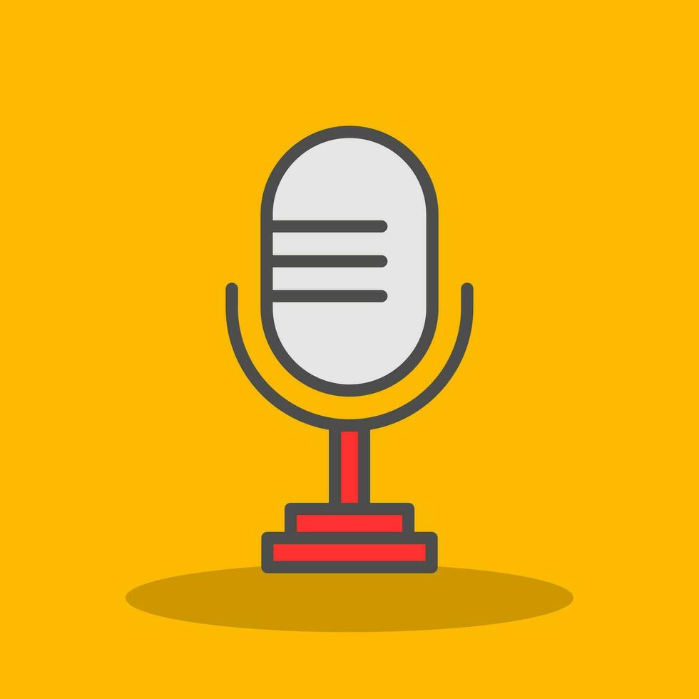 Microphone Vector Icon Design