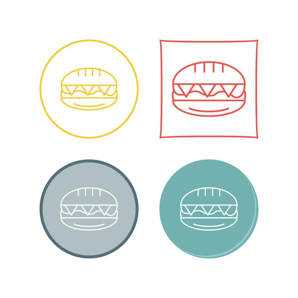 Sandwich Vector Icon