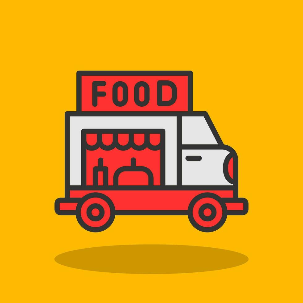 Food truck Vector Icon Design