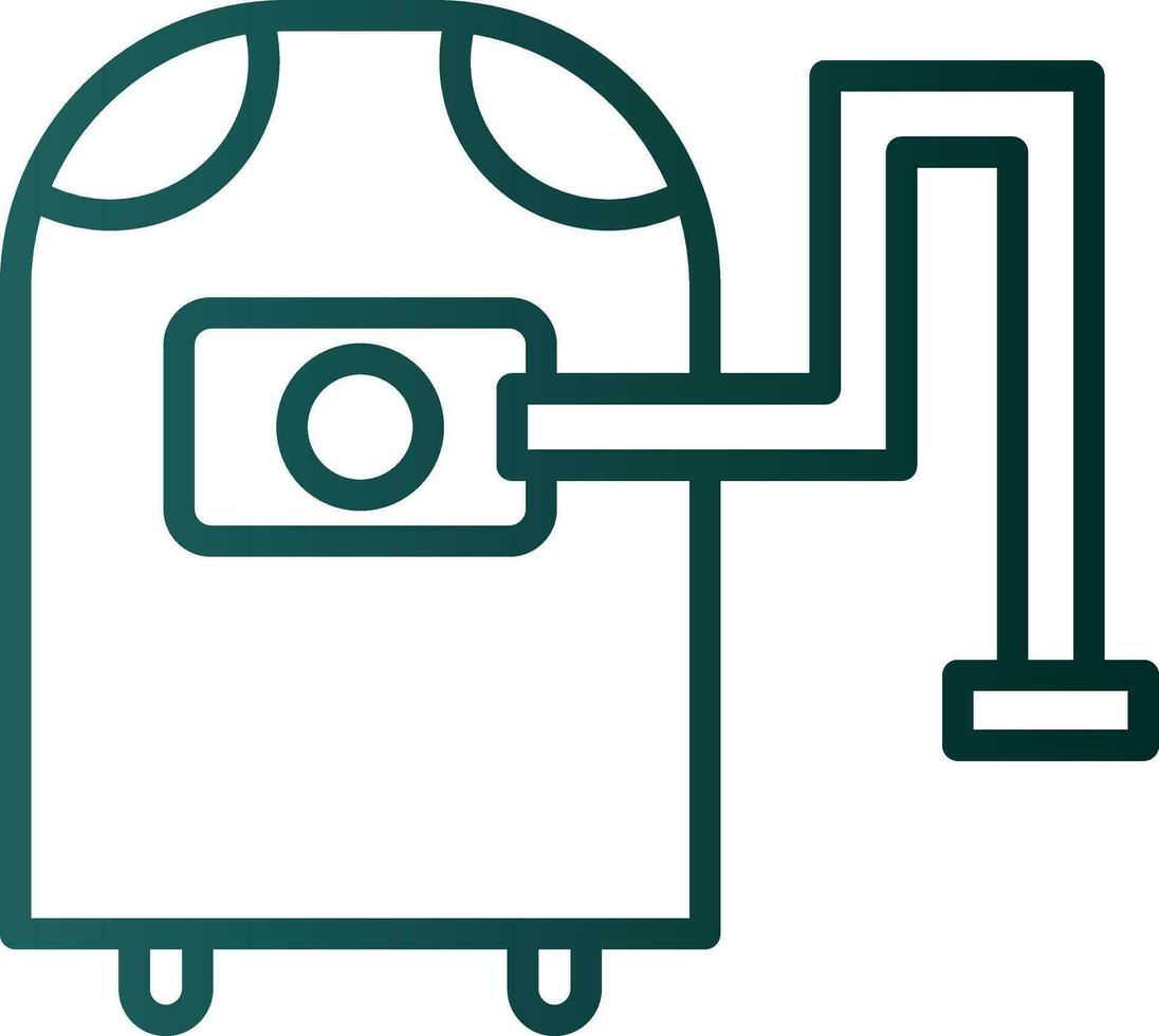 Vaccum cleaner Vector Icon Design