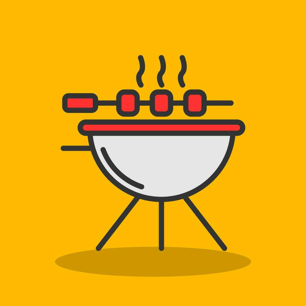 Barbecue Vector Icon Design