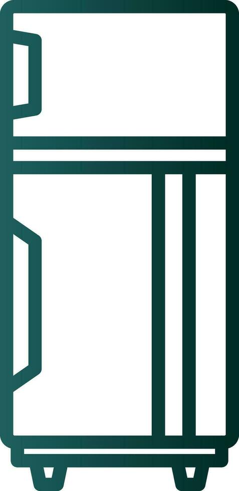 Fridge Vector Icon Design