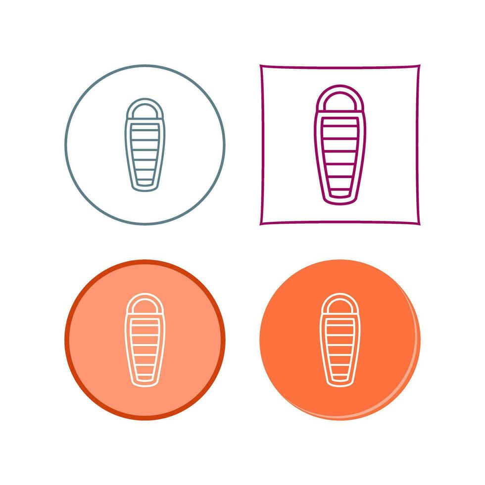 Sleeping Bag Vector Icon