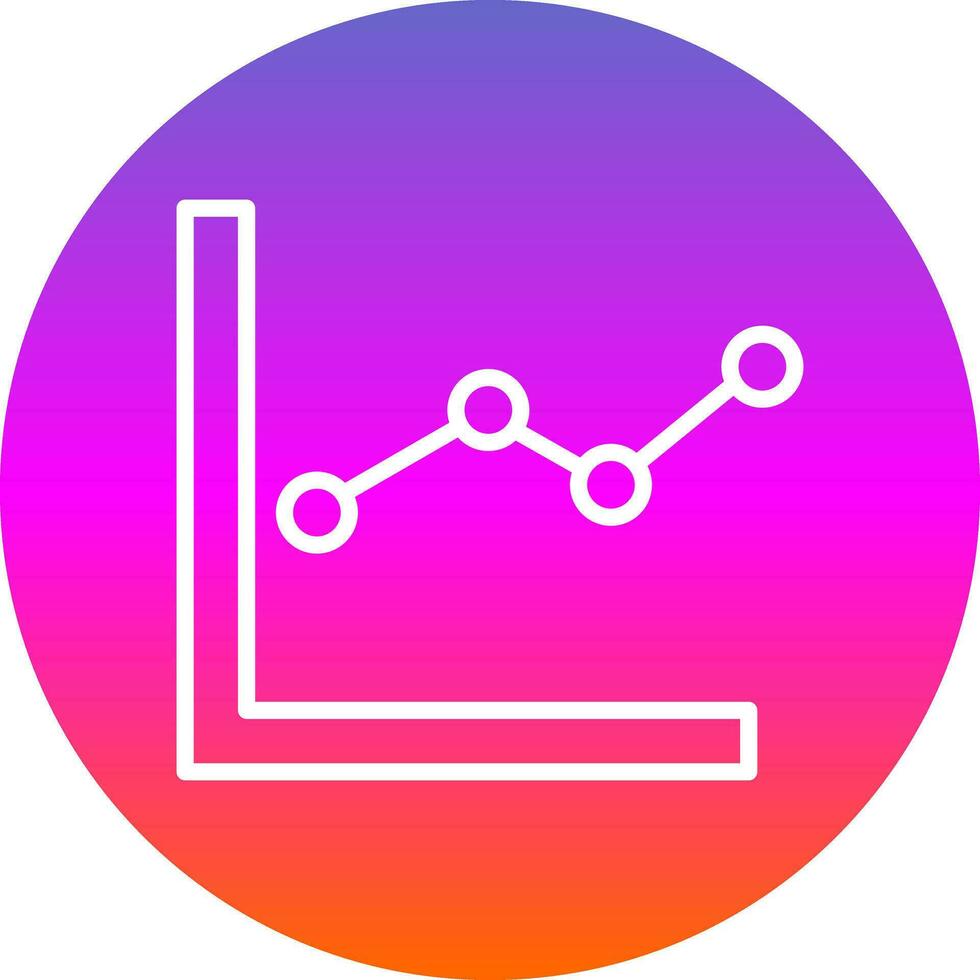 Graph Vector Icon Design