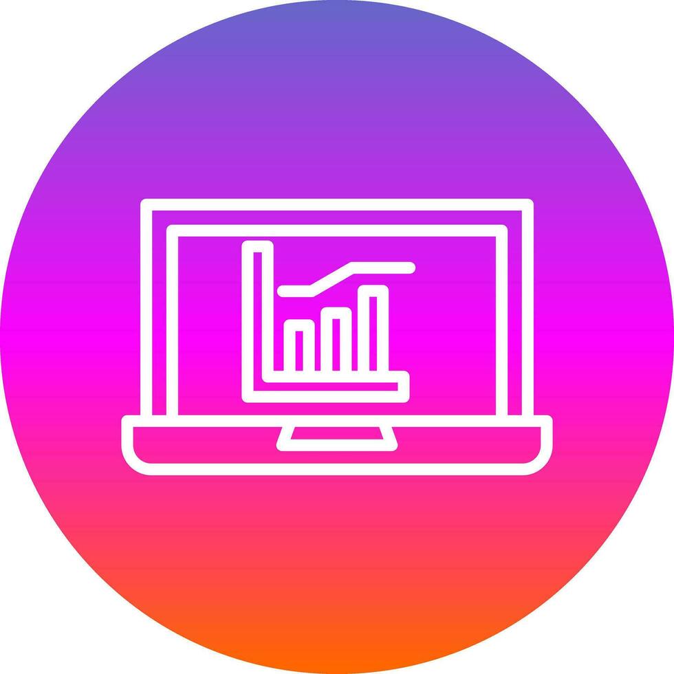 Analytics Vector Icon Design