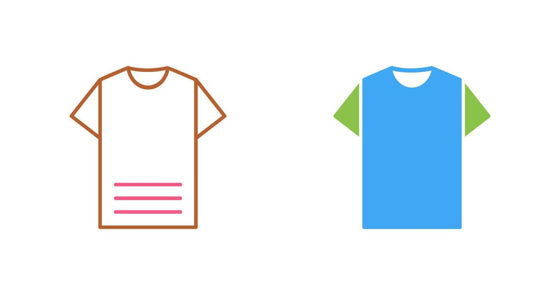 Plain T Shirt Vector Icon