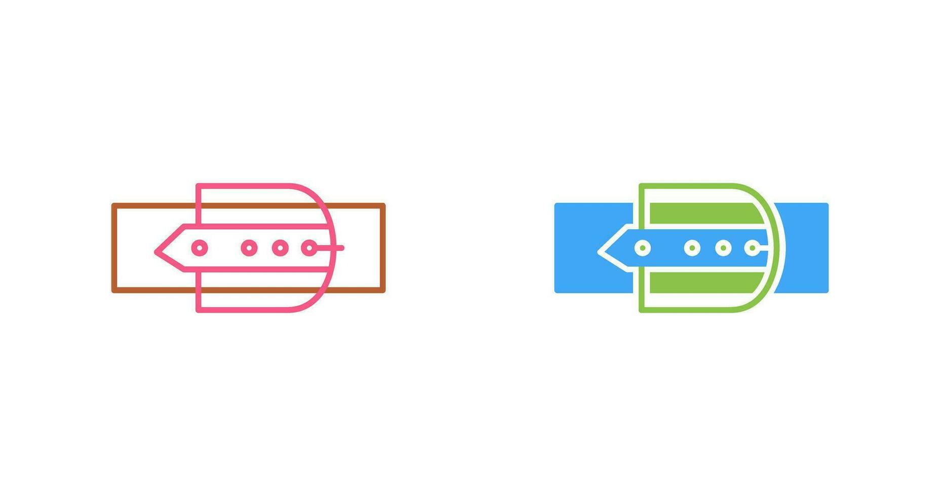 Belt Vector Icon