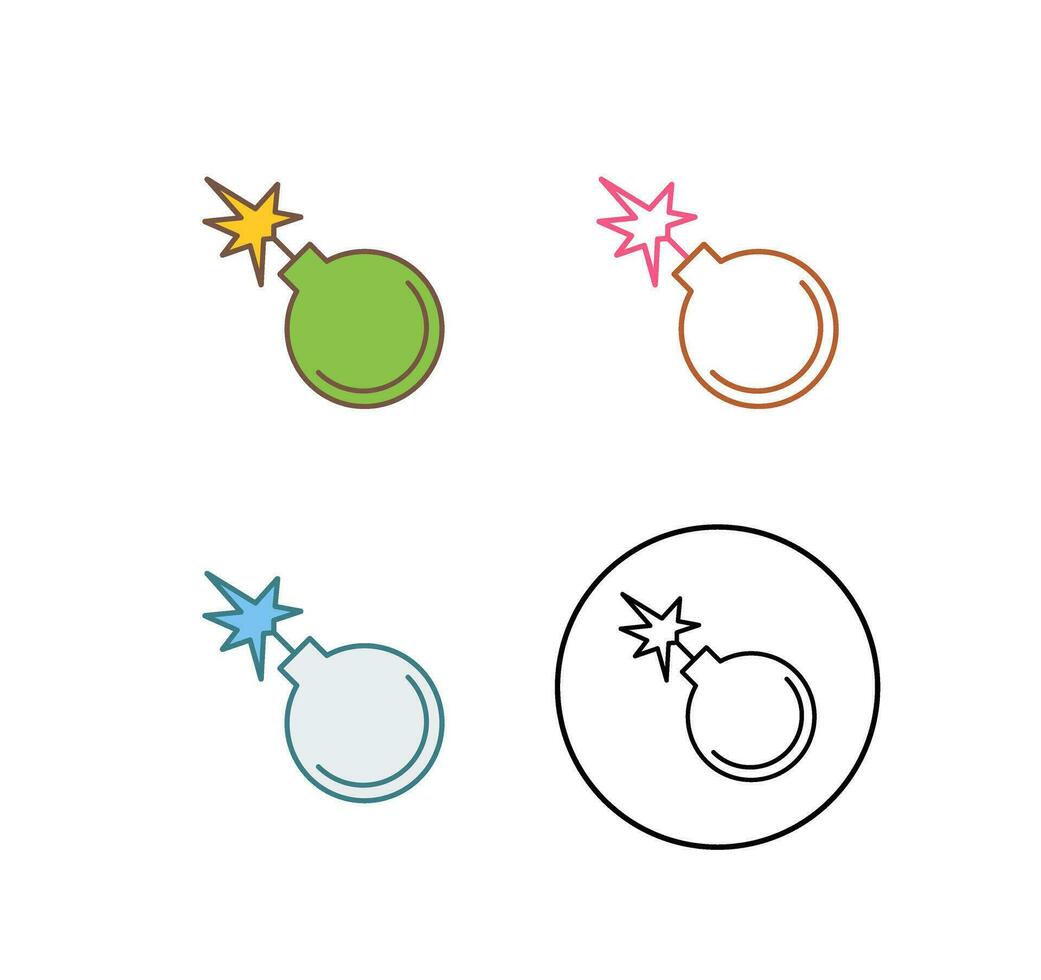 Danger of Explosion Vector Icon