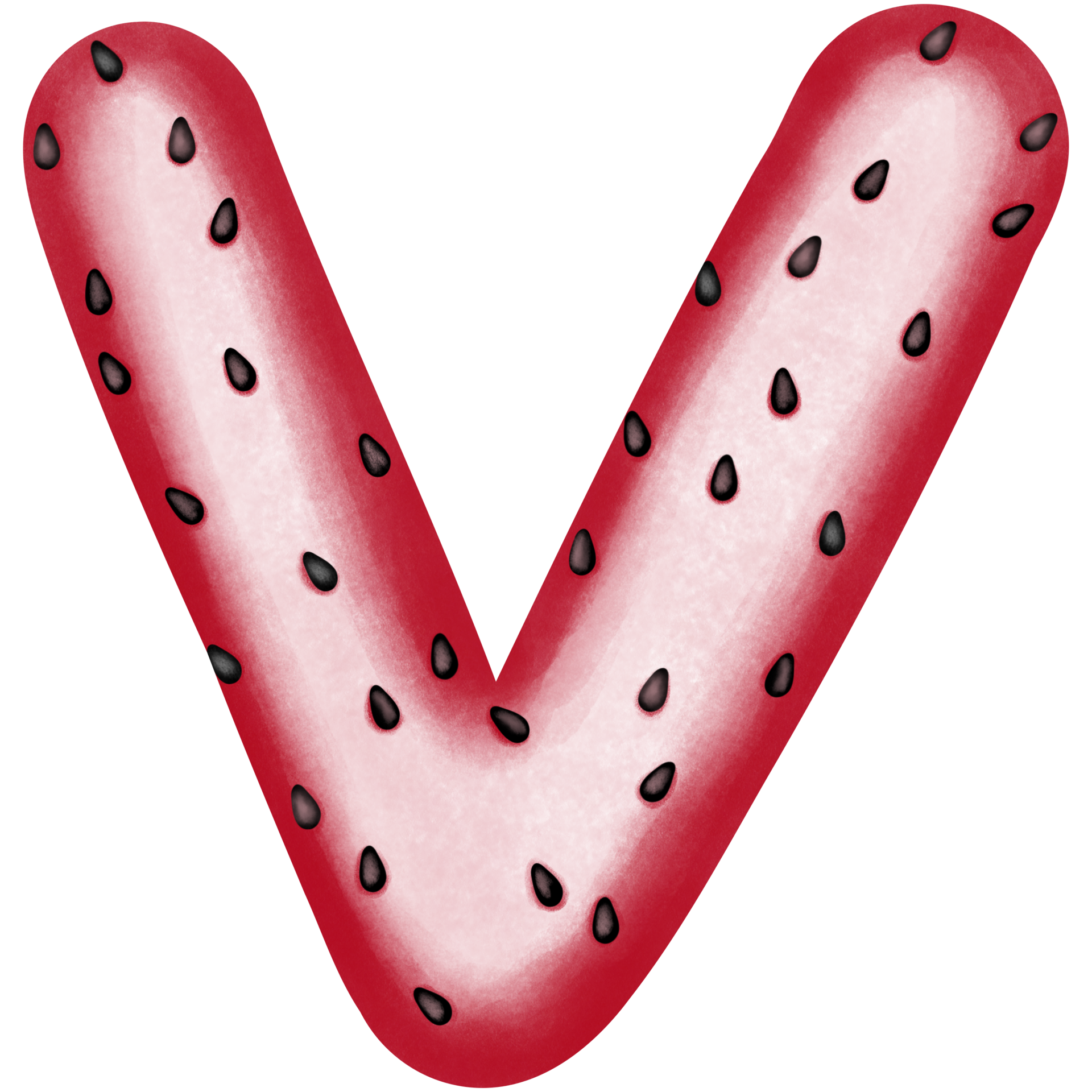 letter v clipart