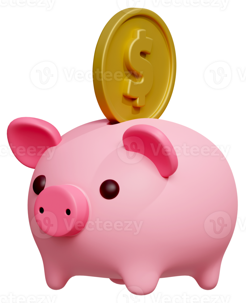 Saving PIg, Piggy Bank, Money pig – Cookiecad