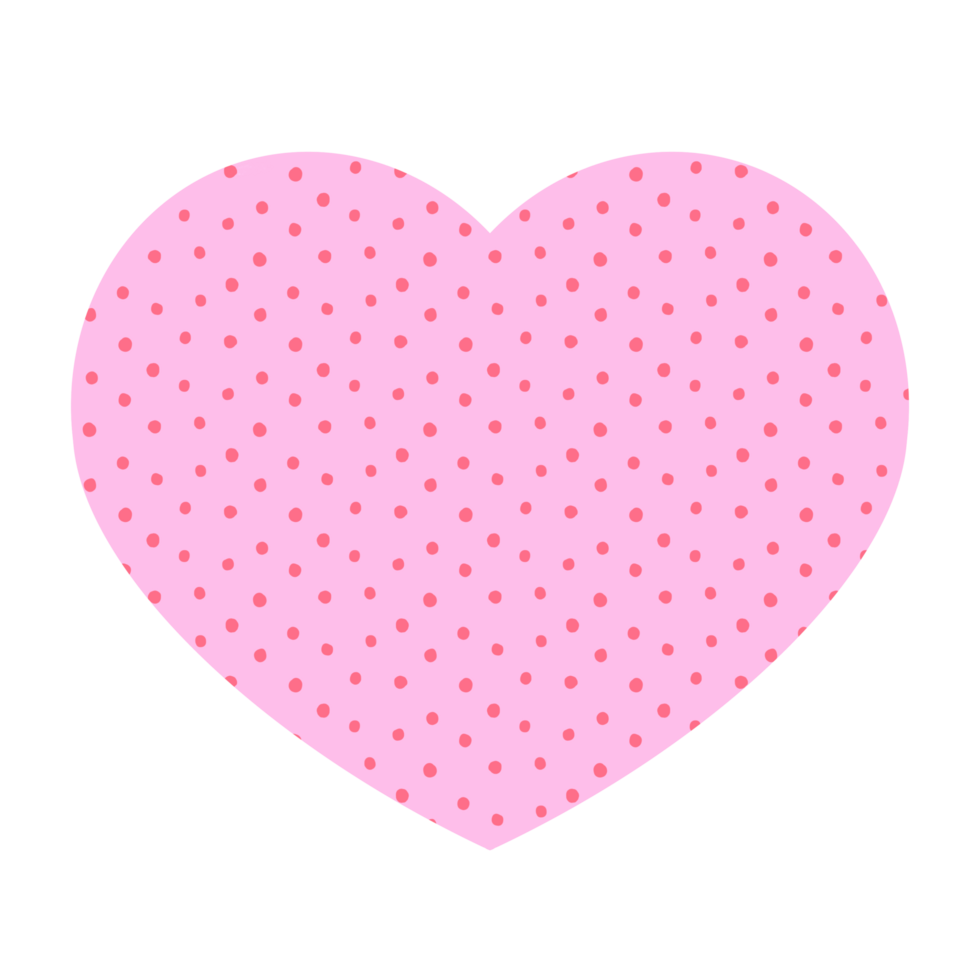 Textured Pink Hearts png
