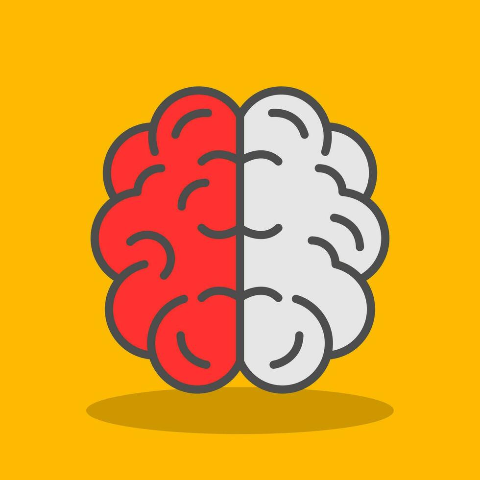 Brain Vector Icon Design