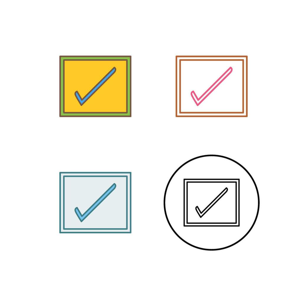 Checkbox Vector Icon