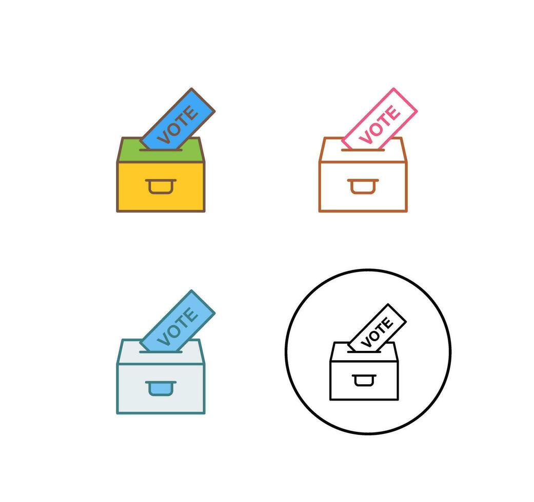 Casting Vote Vector Icon