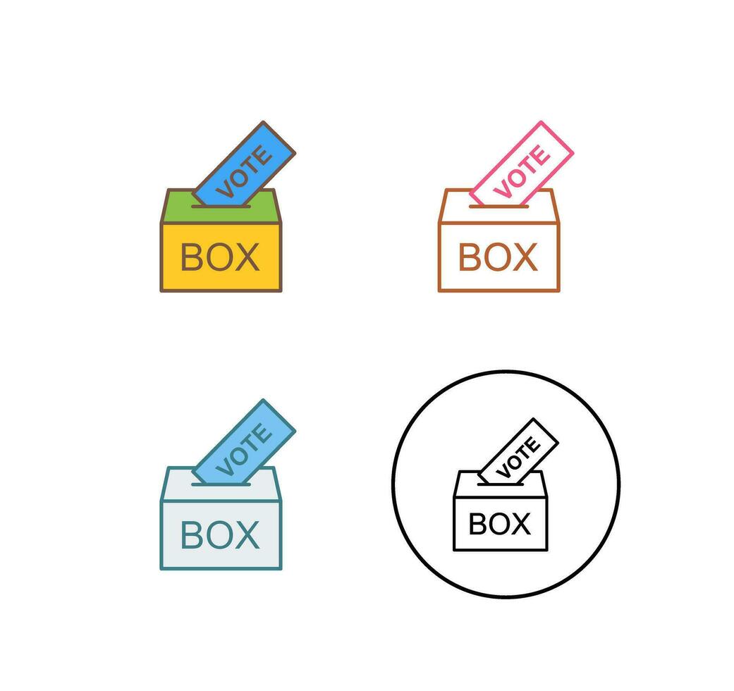 Giing Vote Vector Icon