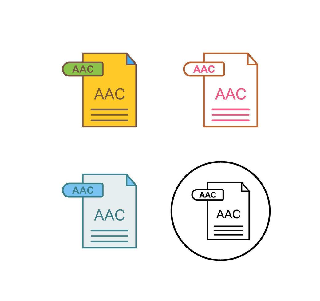 AAC Vector Icon