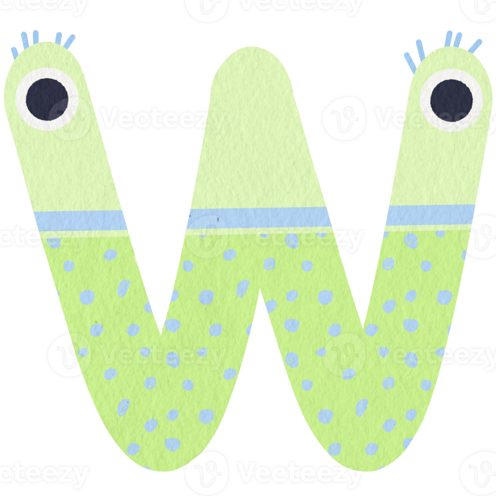 Monster lower case alphabet w 25163661 PNG