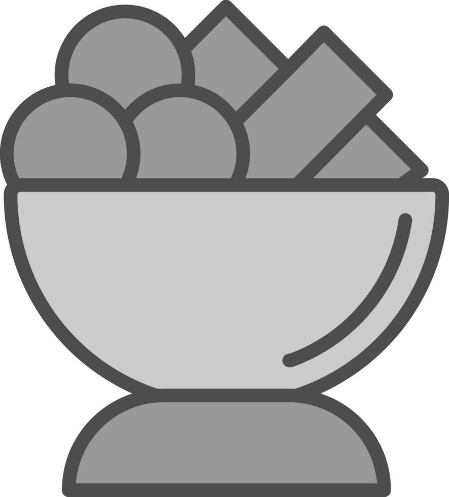 Moules frites Vector Icon Design