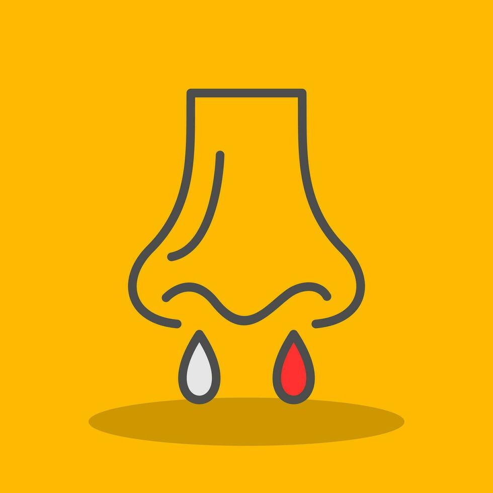 Nose Vector Icon Design