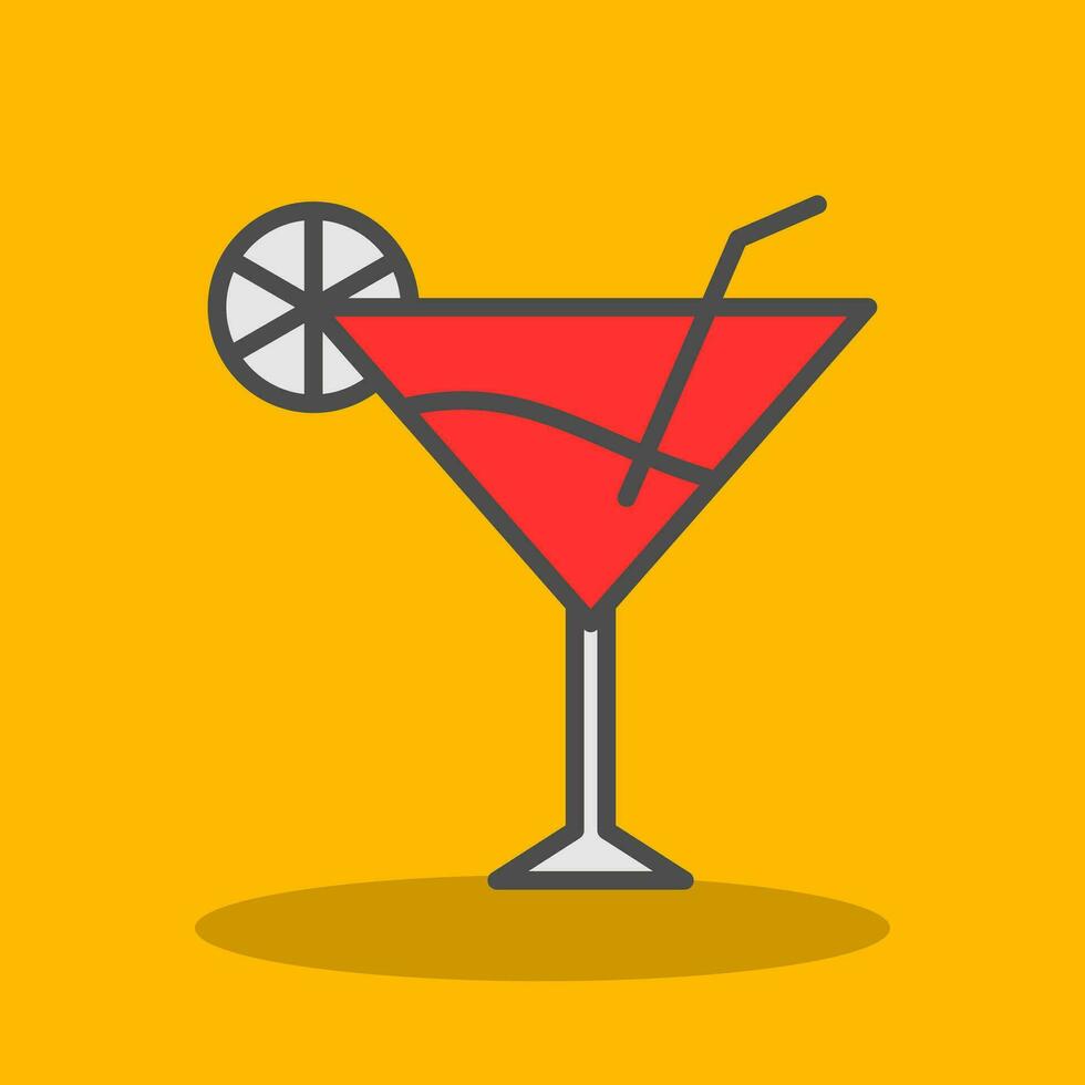 diseño de icono de vector de martini