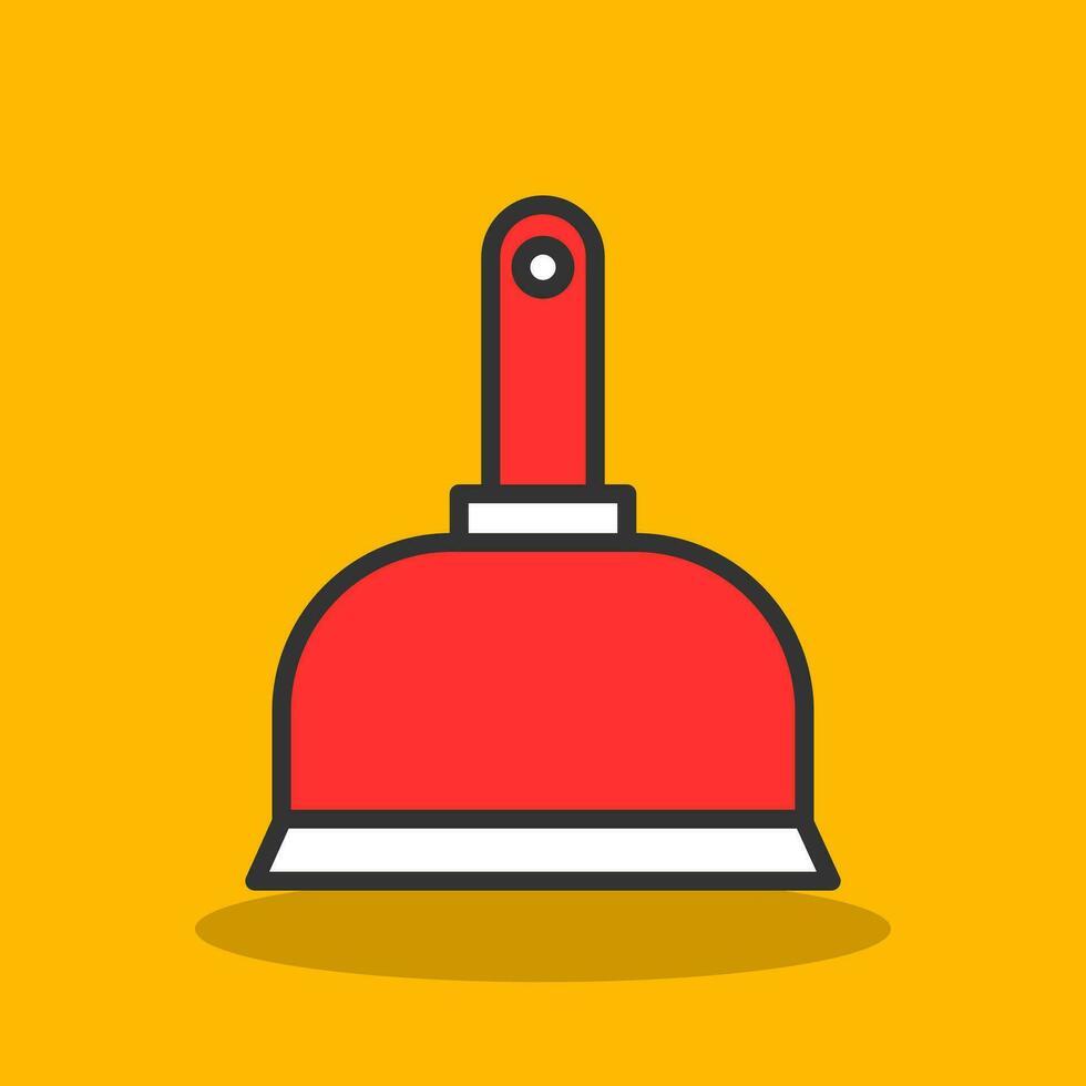 Dustpan Vector Icon Design