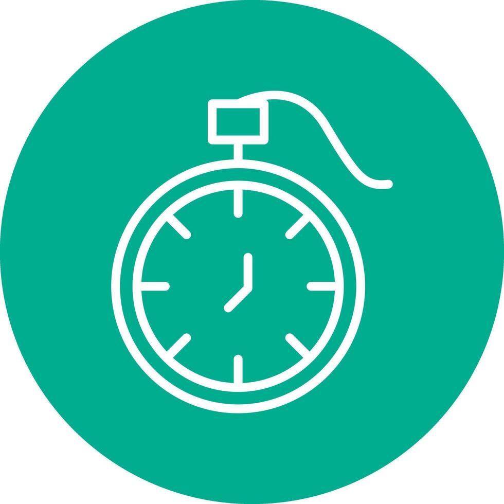 Pocket watch Vector Icon Design