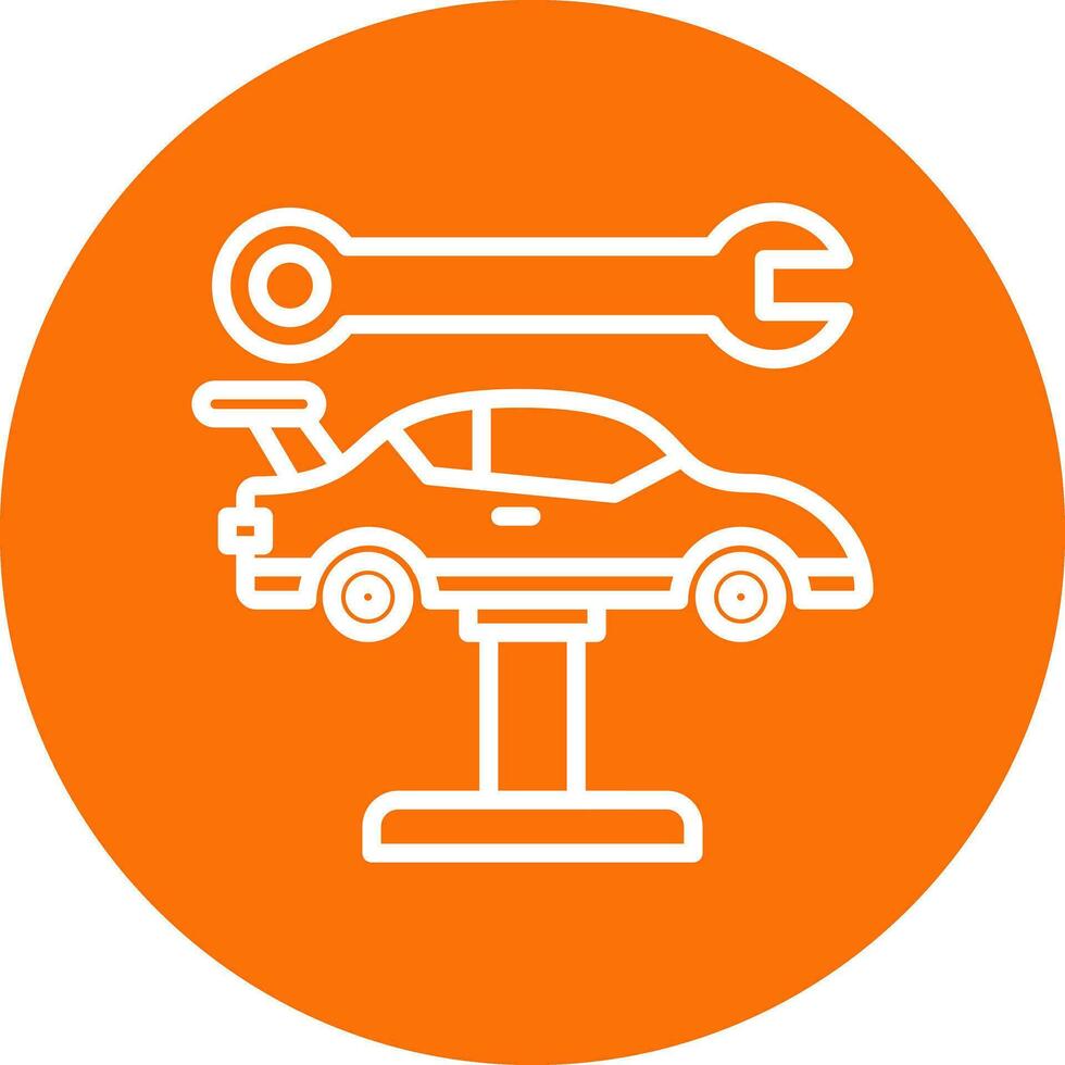 Car repair Vector Icon Design
