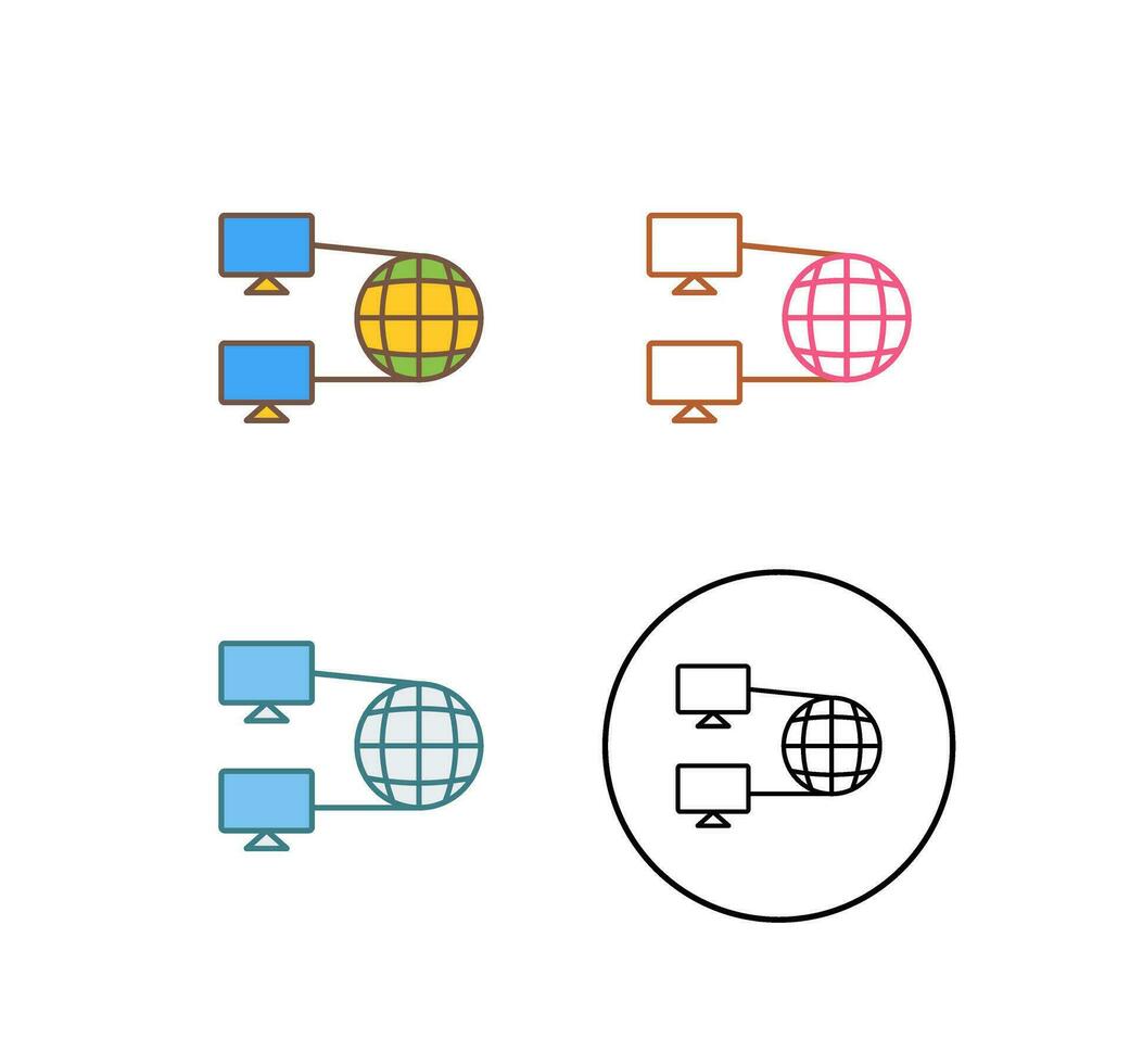 Internet Connectivity Vector Icon