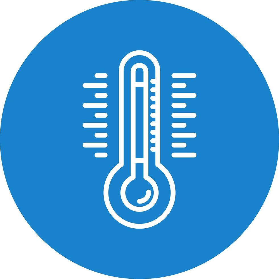 Thermometer Vector Icon Design