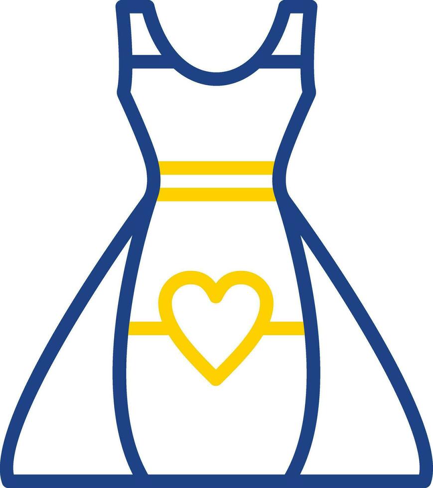 Dress Vector Icon Design