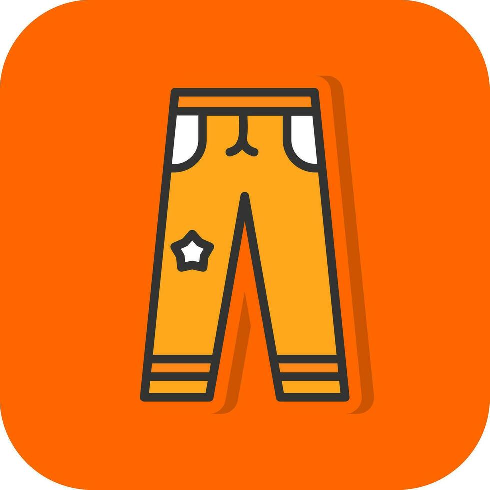 Pants Vector Icon Design