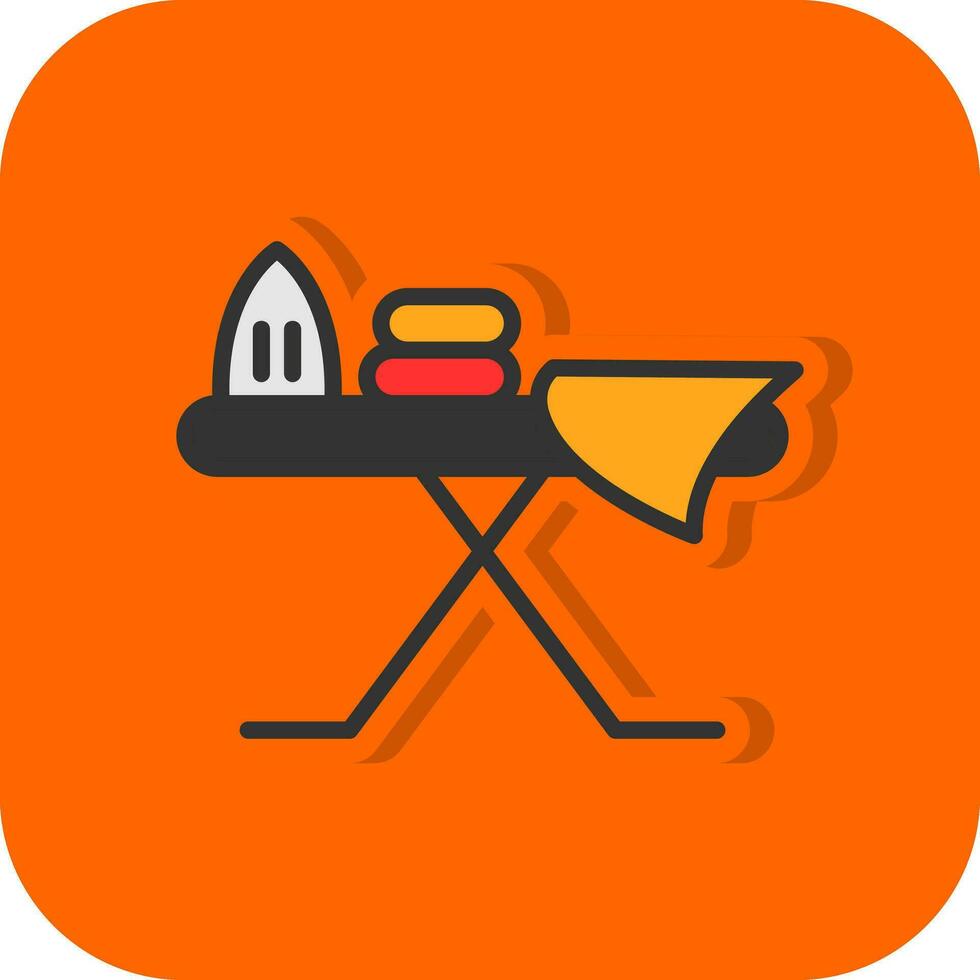 Iron board Vector Icon Design