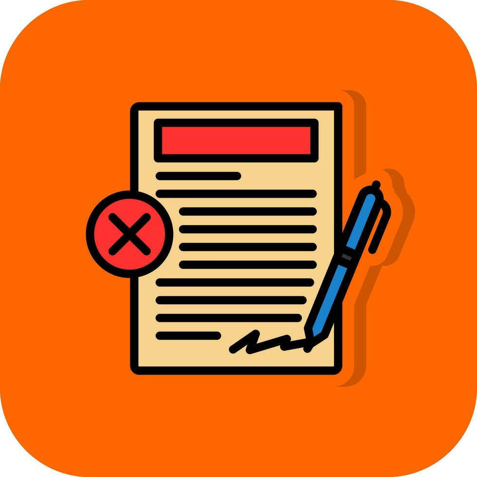 Disagreement Vector Icon Design