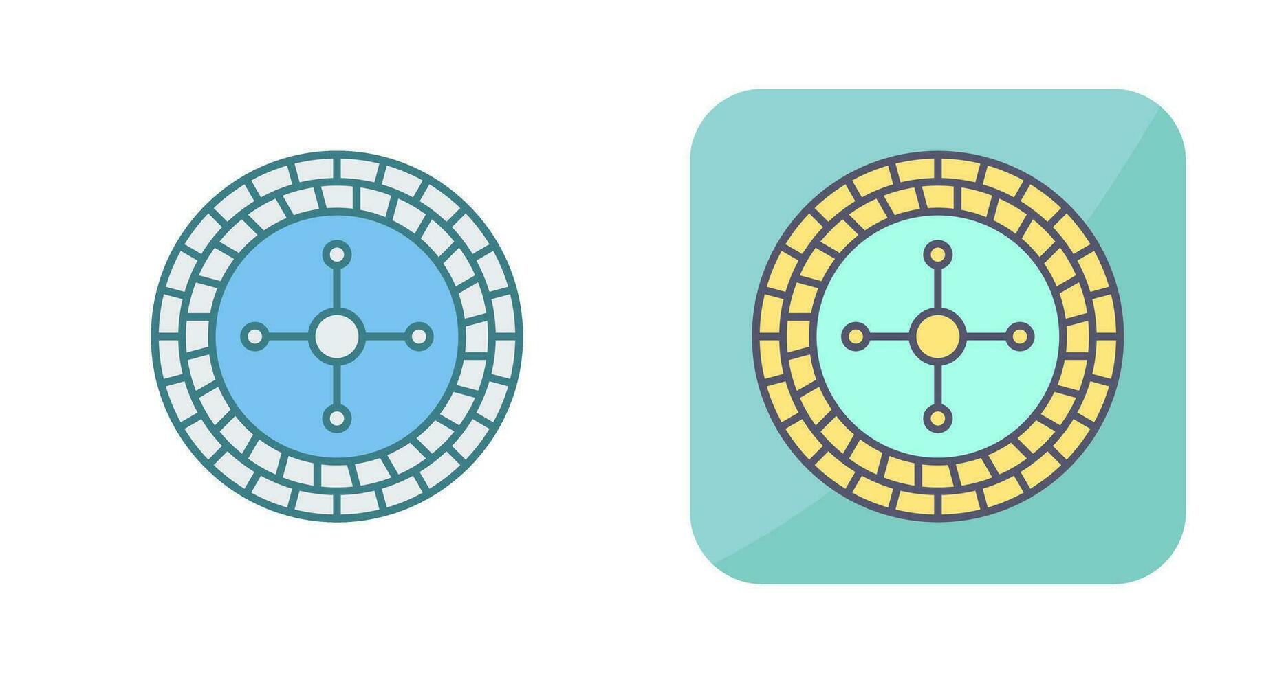 Roulette Vector Icon
