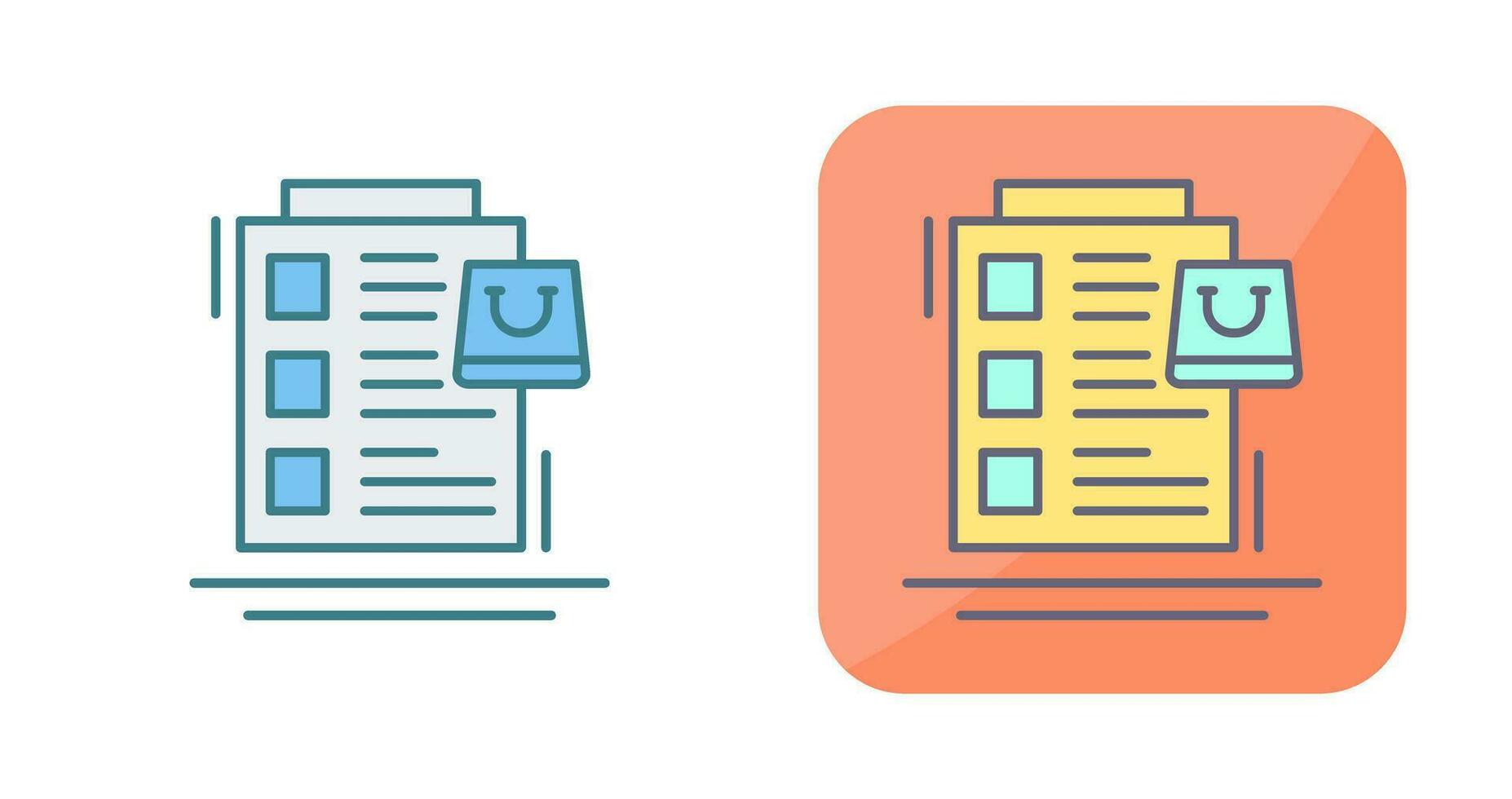 Wish List Vector Icon