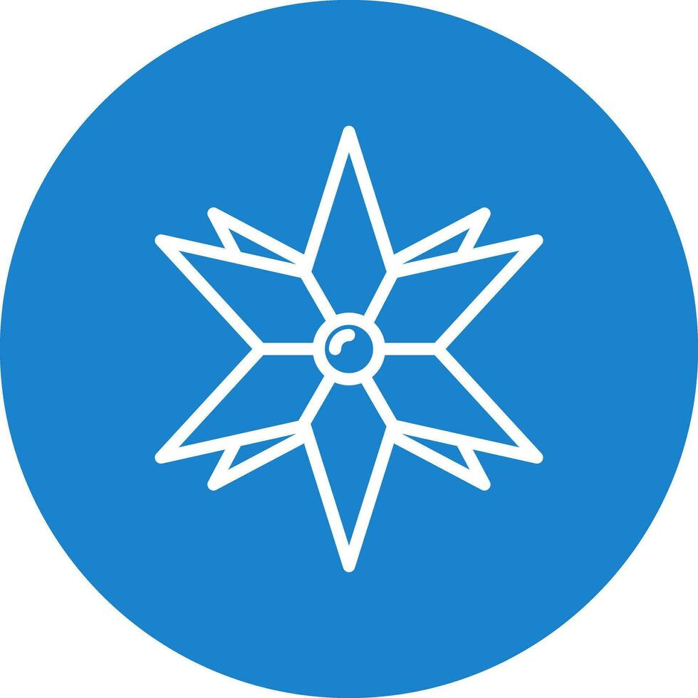 Windrose Vector Icon Design