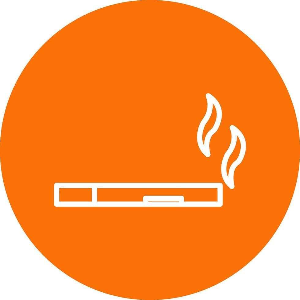 Cigar Vector Icon Design