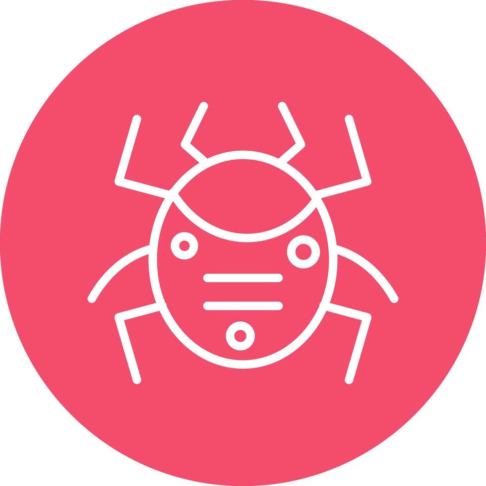 Bug Vector Icon Design