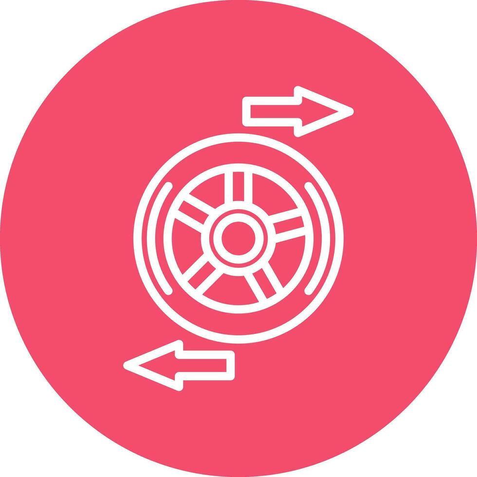 Wheel alignment Vector Icon Design