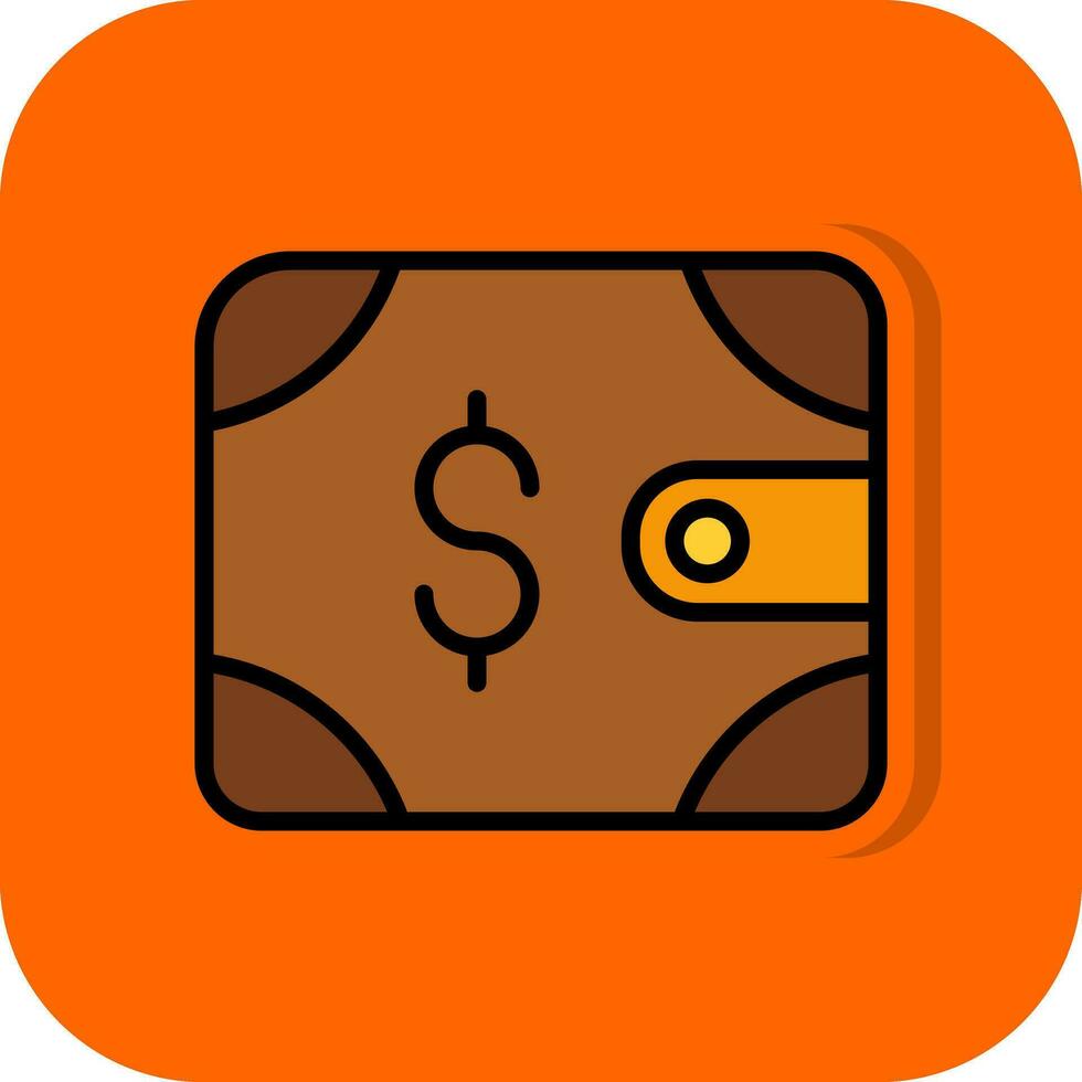 Wallet Vector Icon Design