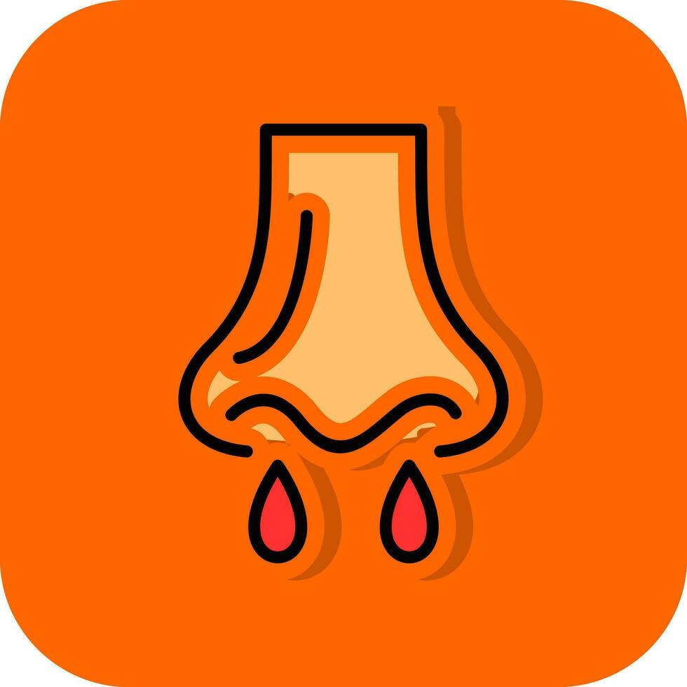 Nose Vector Icon Design