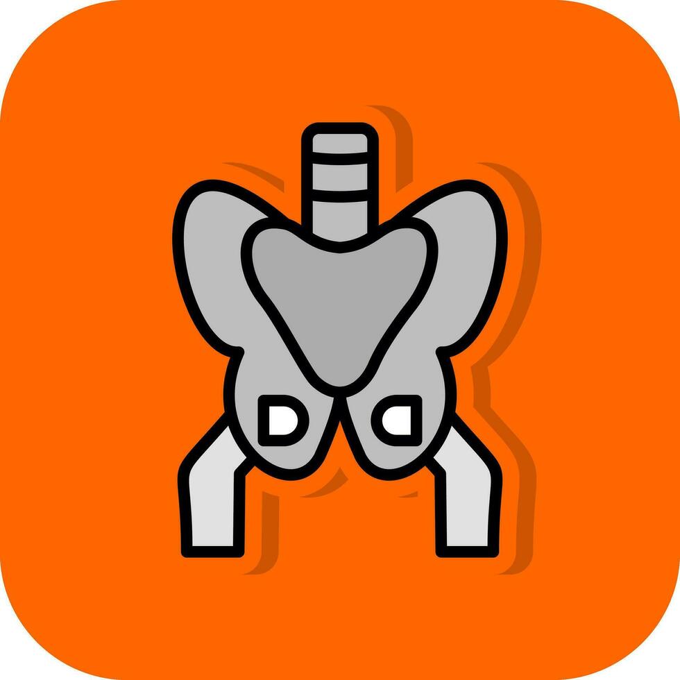 Pelvis Vector Icon Design
