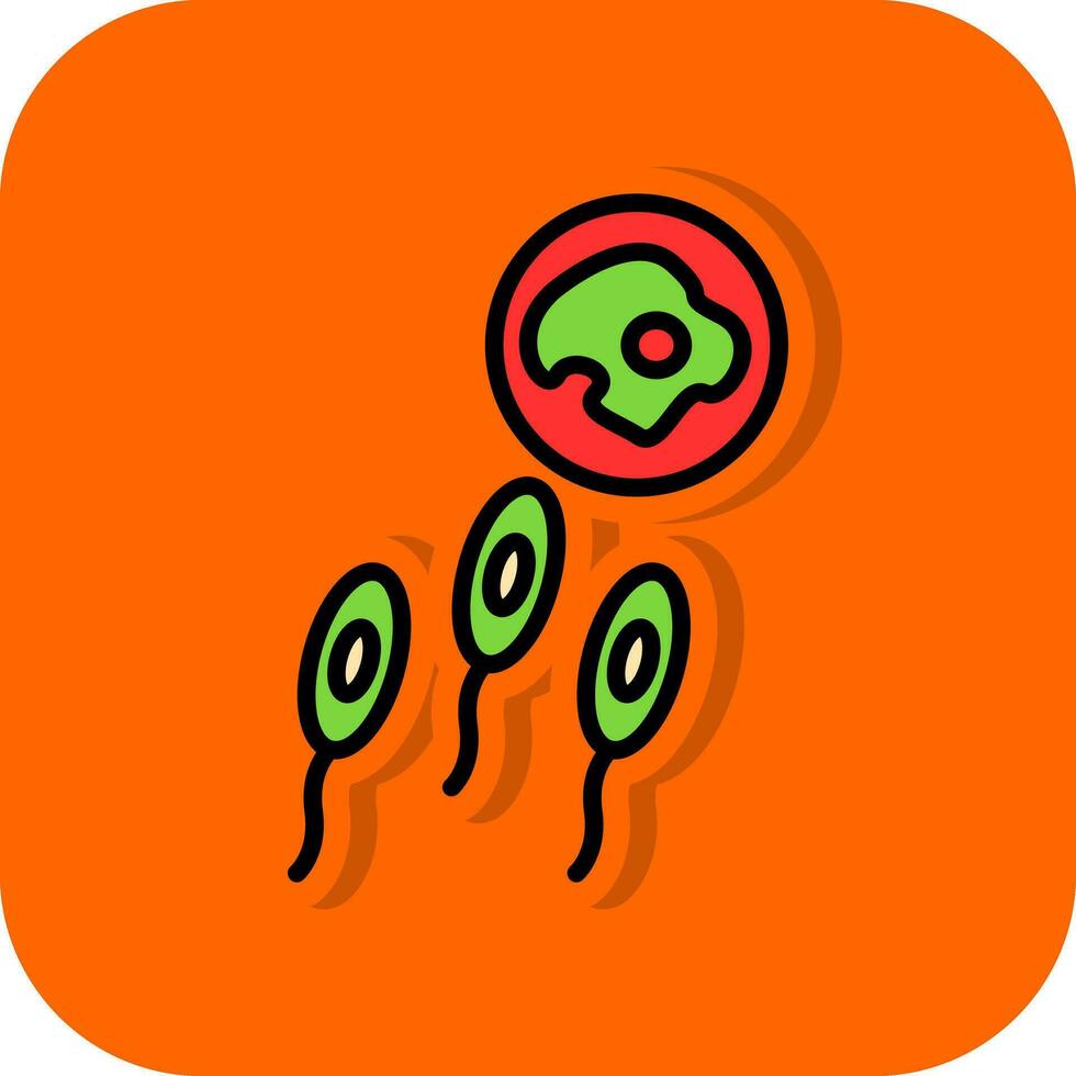 Ovum Vector Icon Design