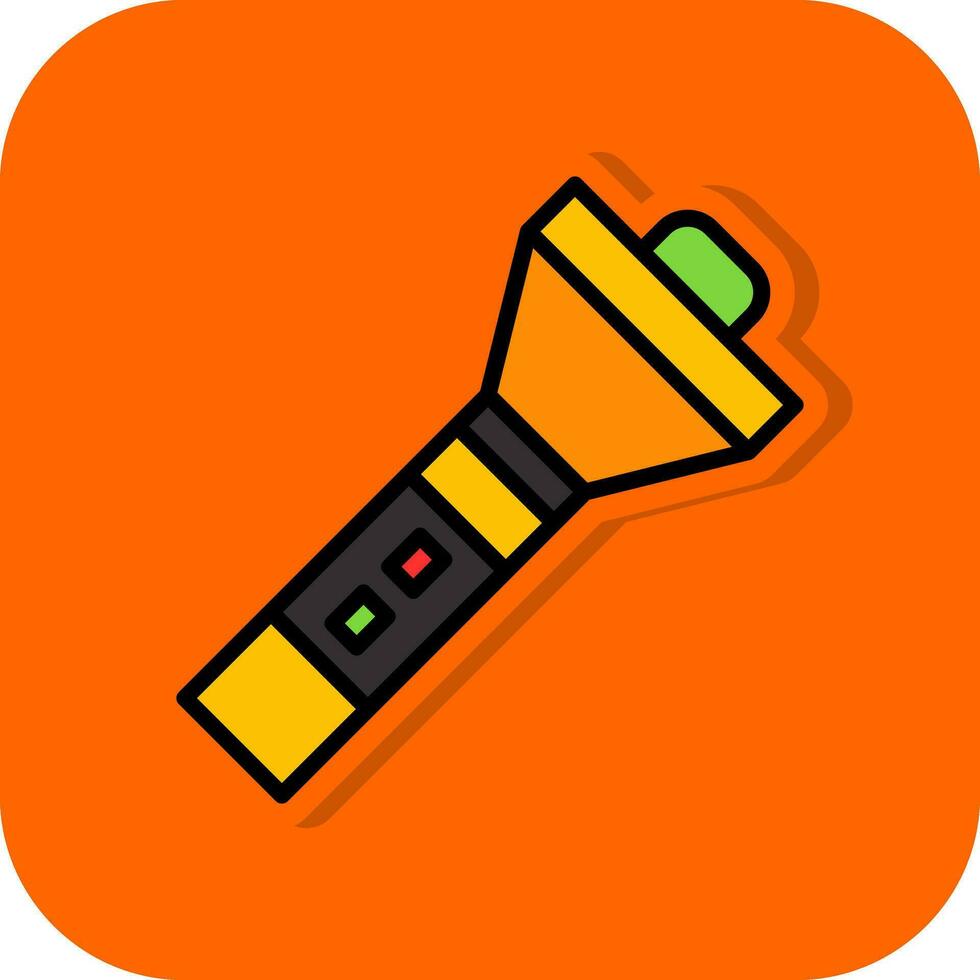 Torch Vector Icon Design