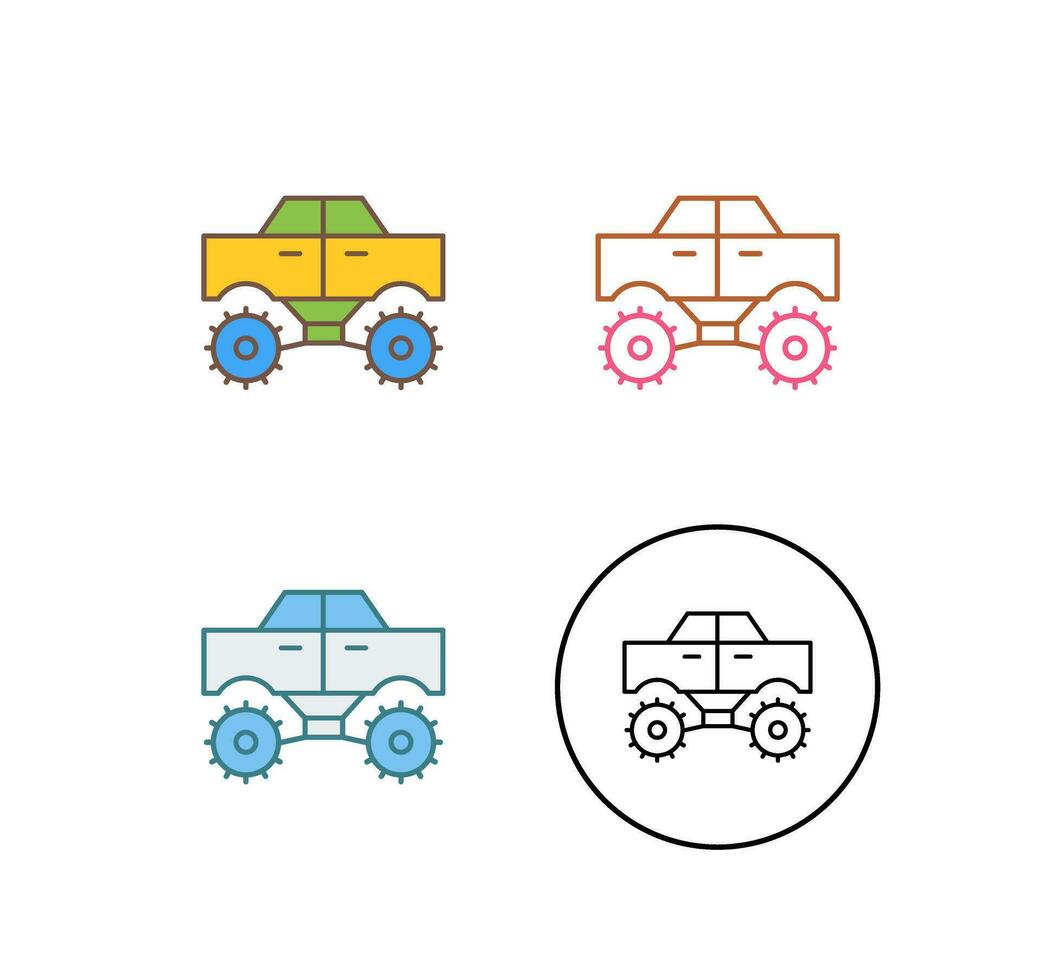 Monster Truck Vector Icon