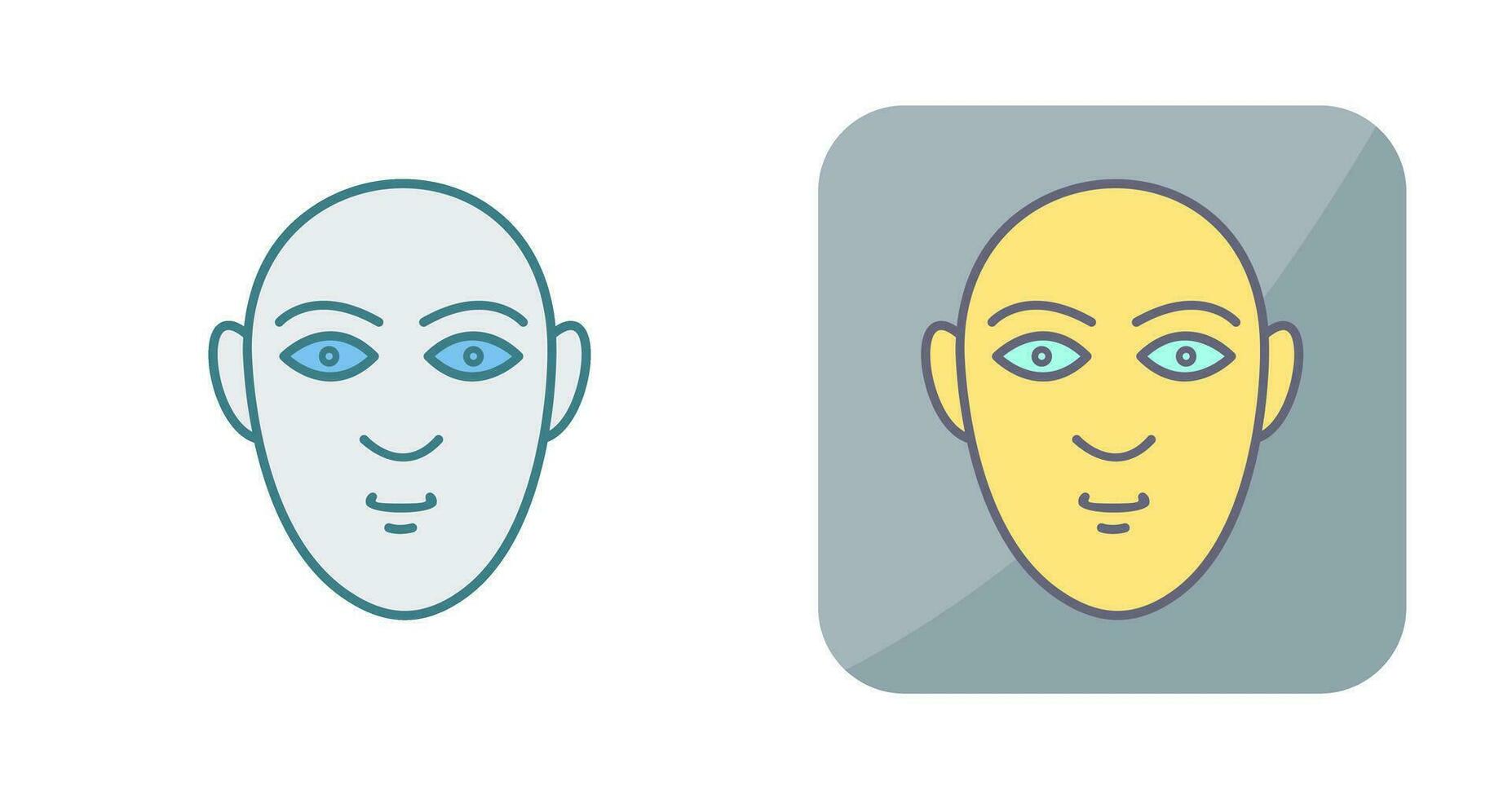 Human Face Vector Icon